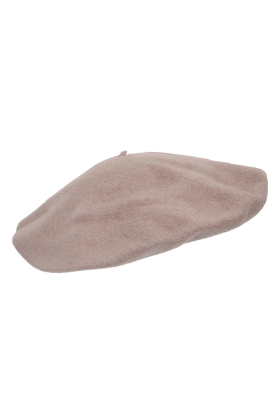 Kangol Unisex Adult Modelaine Beret (camel) In Brown