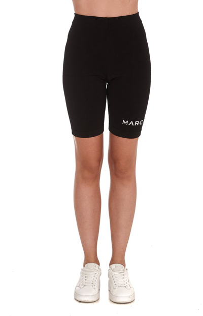 Marc Jacobs The T-shorts Intarsia-knit Shorts In Black