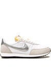 Nike Waffle 2 Sneakers In White And Silver