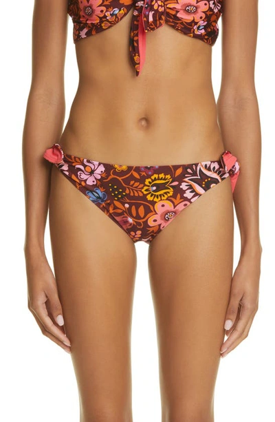 La Doublej Reversible Bikini Bottoms In Selva