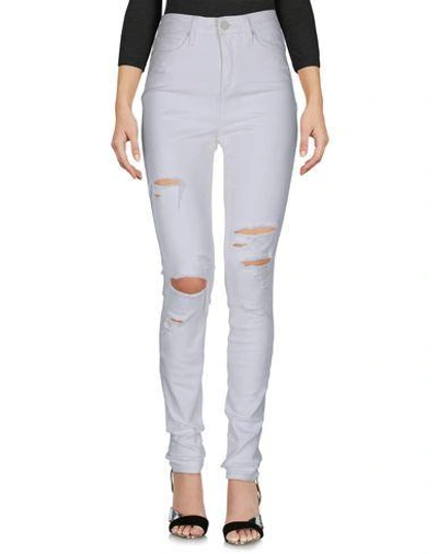 Paige Denim Pants In White