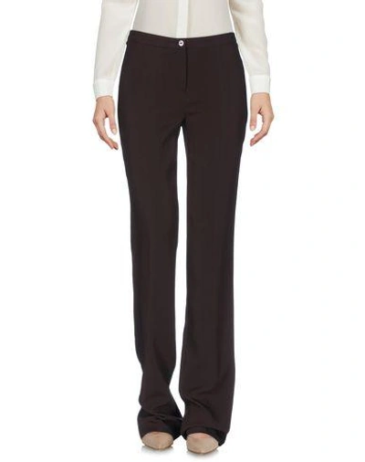 Blumarine Casual Pants In Dark Brown