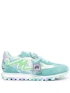 Marc Jacobs Women's The Tie Dye Jogger Low Top Sneakers In Green