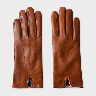 Paul Smith Contrast Trim Gloves