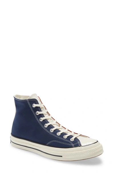 Converse Chuck Taylor® All Star® 70 High Top Sneaker In Cedar/ Midnight Navy/ Egret