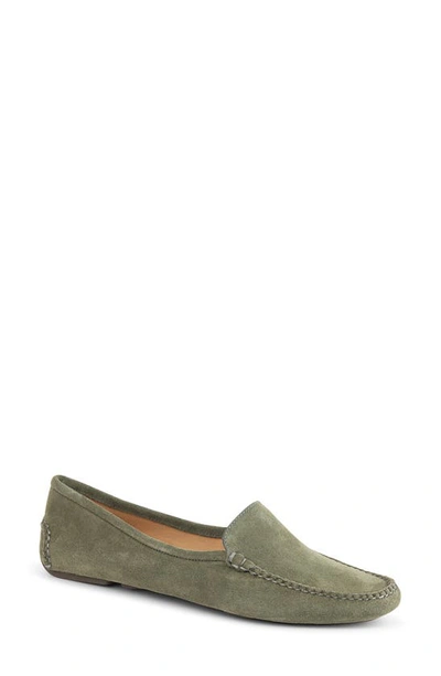 Patricia Green 'jillian' Loafer In Olive Suede