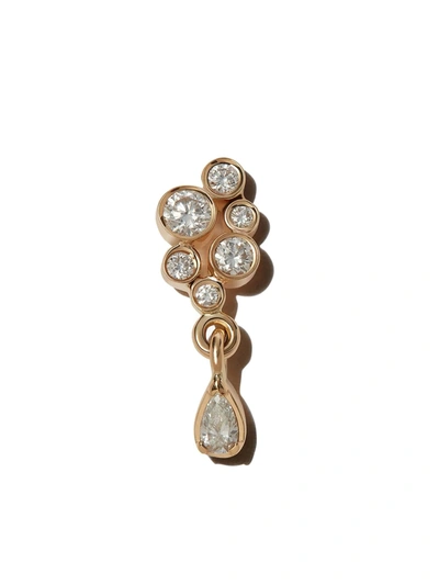 Sophie Bille Brahe Petite Splash 18-karat Gold Diamond Single Earring