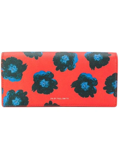 Ps By Paul Smith Floral Bi-fold Purse