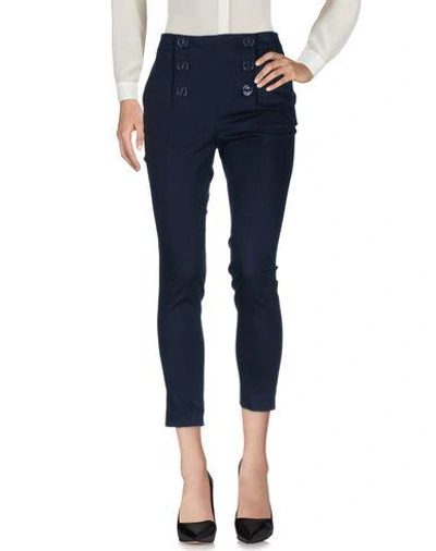 Red Valentino Casual Pants In Dark Blue
