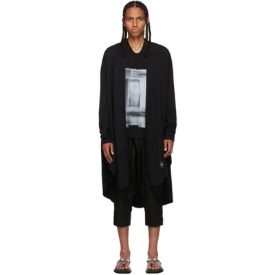 Julius Black Robe Shirt Coat