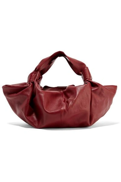 The Row Ascot Small Leather Tote