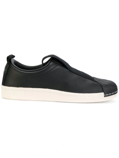 Adidas Originals Originals Superstar Slip-on Sneakers In Core Black White