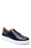 Bruno Magli Men's Falcone Italian Leather Low-top Sneakers In Navy Calf