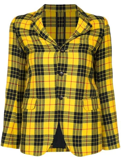 Comme Des Garçons - Tartan Check Blazer