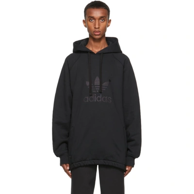 Adidas Originals Black Trefoil Hoodie | ModeSens