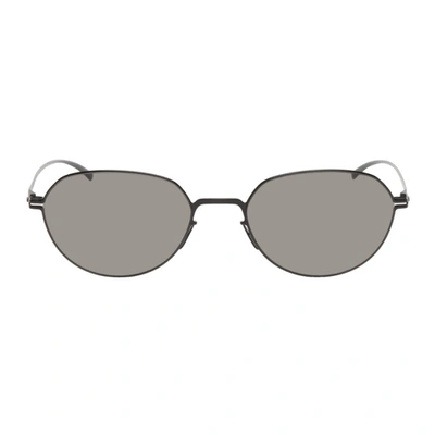 Maison Margiela Black Mykita Edition Mmesse024 Sunglasses In E4 Black