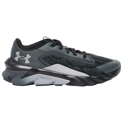Under Armour Kids' Boys  Charged Scramjet 4 In Pitch Grey/black/mod Grey