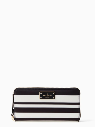 Kate Spade Blake Avenue Printed Neda In Bon Bon Stripe (e)