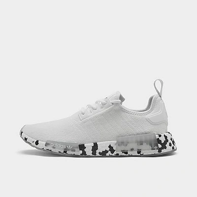 Adidas Originals Adidas Men's Nmd R1 Casual Sneakers From Finish Line In Black/white/white