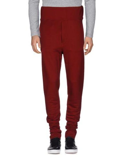 Ann Demeulemeester Casual Pants In Brick Red