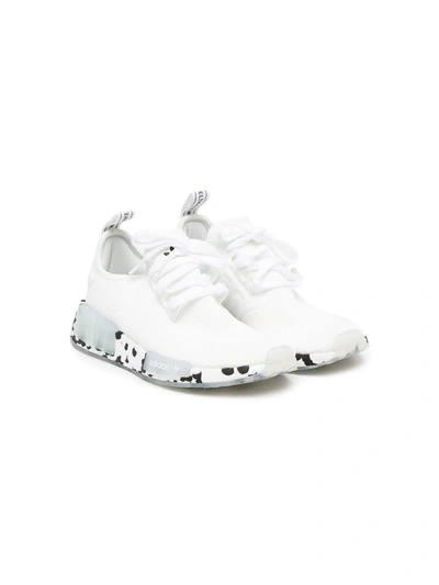 Adidas Originals Kids' Nmd R1 Trainers In 白色