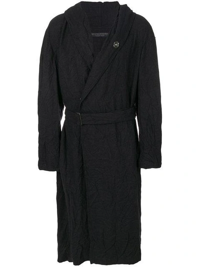 Yohji Yamamoto Textured Robe Coat
