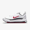 Nike Air Max Ap White/university Red-black Cu4826-101 Men's In White/university Red/black