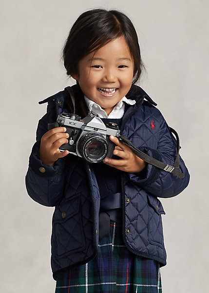 Polo Ralph Lauren Kids' Little Girl's & Girl's Water-resistant Barn Jacket  In Sport Pink | ModeSens