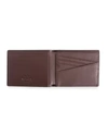 Royce New York Rfid Blocking Bifold Wallet In Black And Burgund