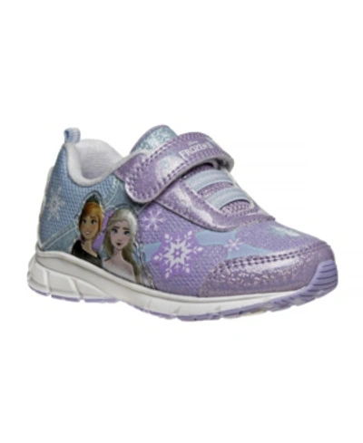Disney Kids' Toddler Girls Frozen Ii Sneakers In Lilac Blue