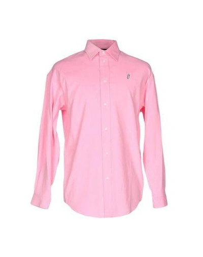 Alexander Wang Solid Color Shirt In Pink