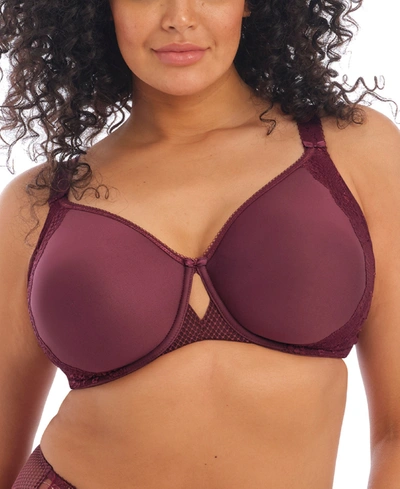 Elomi Women's Full Figure Charley Molded Spacer T-shirt Bra El4383 In Aubergine