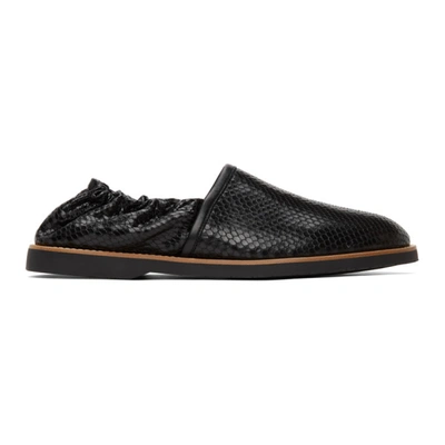 Human Recreational Services Black Snake Riviera Loafers