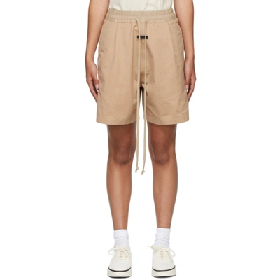 Fear Of God Beige Trouser Shorts In 264 Khaki