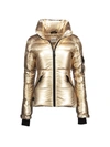 Sam Freestyle Down Nylon Puffer Jacket In Gold