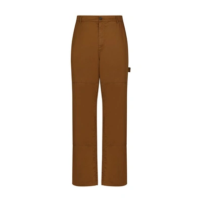 Dolce & Gabbana Brown Stretch Cotton Pants