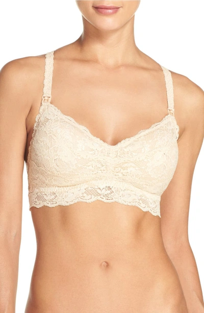 Cosabella Never Say Never Racie Mommie Nursing Bra In Blush