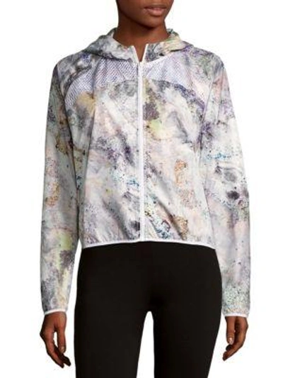 Alala Printed Woven Jacket In Citrus