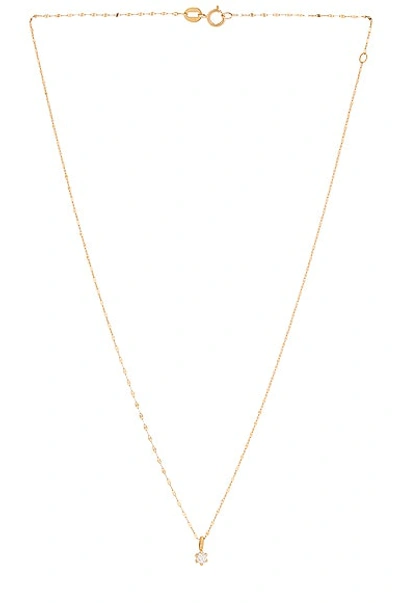 Stone And Strand Fairy Lights Diamond Choker In Gold & Diamond