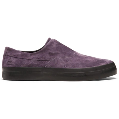 Huf Dylan Slip-on Shoe In Charcoal