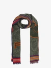 Etro Scarf With Iconic Print In Green