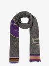 Etro Scarf With Iconic Print In Black