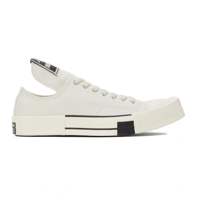 Rick Owens Drkshdw Off-white Converse Edition Turbodrk Chuck 70 Low Sneakers