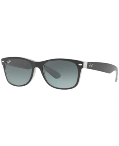 Ray Ban Ray-ban Sunglasses, Rb2132 New Wayfarer Color Mix In Matte Black