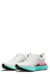 Nike React Infinity Run Flyknit 2 Men's Road Running Shoes In Platinum Tint/ White