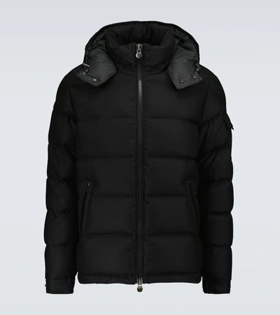 Moncler Montgenevre Down-filled Jacket In Black