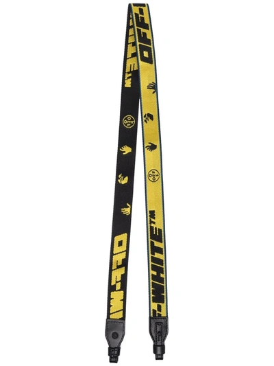 Off white Industrial 2.0 Belt Shoulder Strap In Yellow Black ModeSens