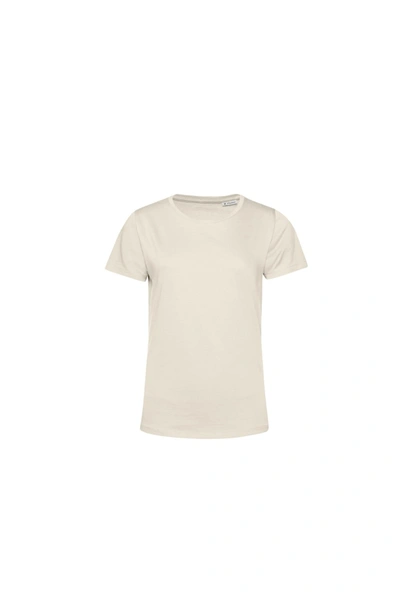 B&c Womens/ladies E150 Organic Short-sleeved T-shirt (off White)
