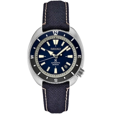 Seiko Men's Automatic Prospex Blue Nylon Strap Watch 42mm