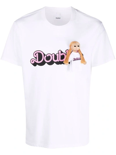 Doublet T-shirt W/ My Doll Trims On Front In White